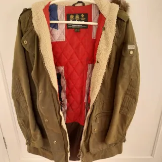 Abrigo Barbour Mujer Talla 40 Verde