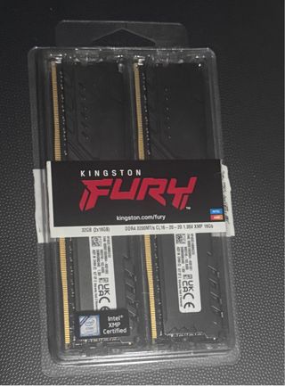 Kingston FURY DDR4 32GB (2x16GB) 3200MT/s