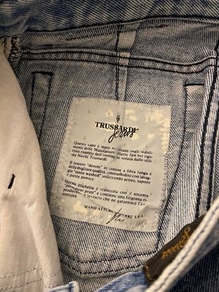 Jeans Trussardi vintage vita alta