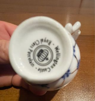 Tazzina Wellington Castle Porcellana