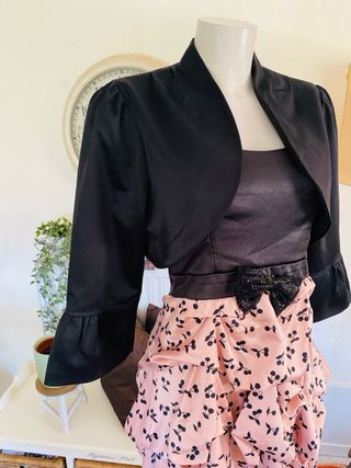 Bolero negro El Corte Inglés T.46