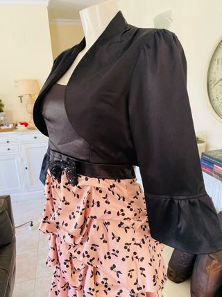 Bolero negro El Corte Inglés T.46