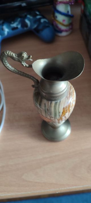 Vaso soliflore in onice Made in Italy