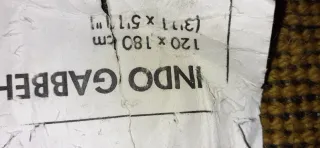 Tappeto INDO GABBEH Giallo