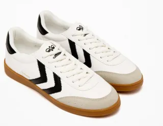 Zapatillas Hummel Blancas y Grises