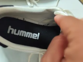 Zapatillas Hummel Blancas y Grises