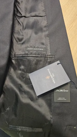 Traje Negro Hombre Ermenegildo Zegna