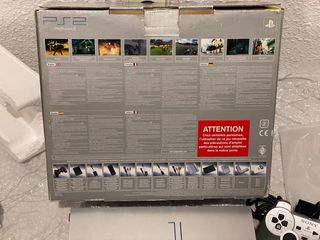 PS2 Satin Silver Completa en caja, muy buen estado