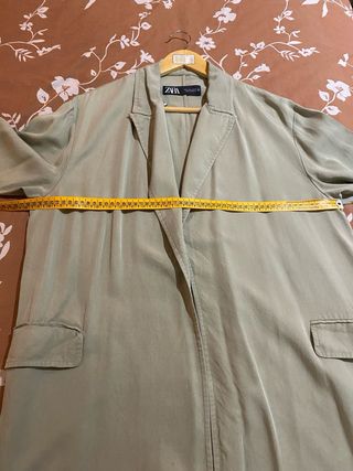 Chaqueta Zara Verde