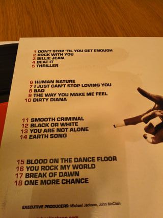 Michael Jackson Number Ones Vinil Duplo