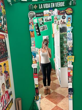 Camiseta tirantes gris