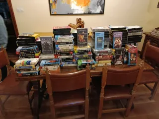 Lote 200 Películas VHS + Vídeo