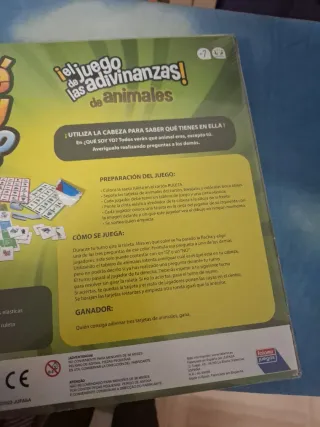 Juego de mesa ¿Qué soy yo? Falomir