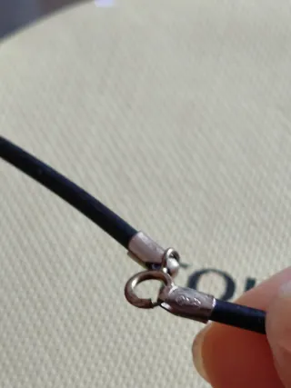 Colgante Tous niña acero con diamantes