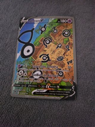Unown V 180 HP Carta Pokémon