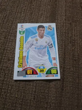 Cromo Cristiano Ronaldo La Liga 17-18