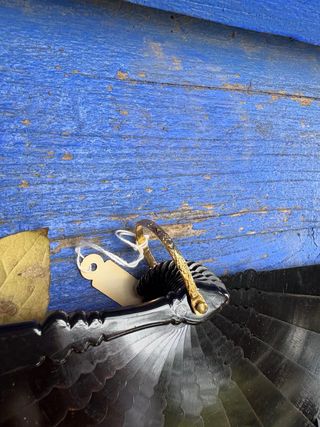 Abanico clásico vintage de puntilla