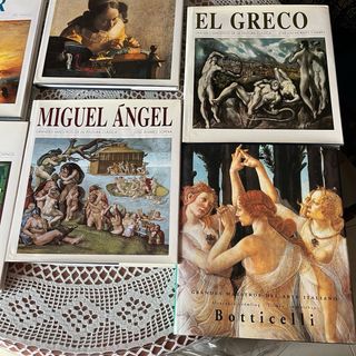Lote libros pintura clásica