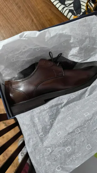 Zapatos de vestir hombre burdeos