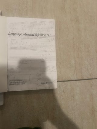 Libros Lenguaje Musical Grado Elemental Nivel III