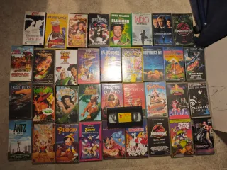 Lote Películas VHS Disney y Más