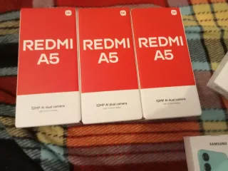 Redmi 15c 128gb 92€ Redmi a5 64gb con cargador 65€