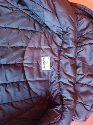 Plumón largo Lacoste mujer talla 38