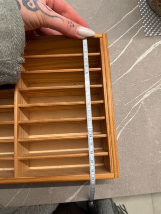 Bacheca vintage per cassette musicali