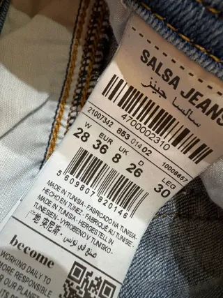 Pantalón vaquero original de SALSA JEANS