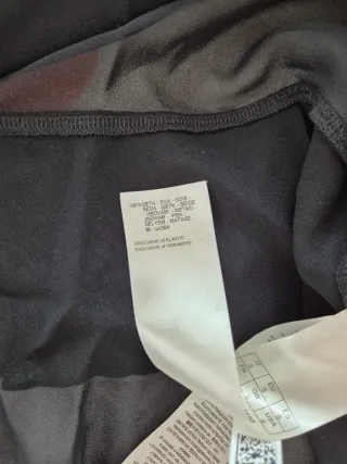 Camicia Falconeri 100% seta nera S