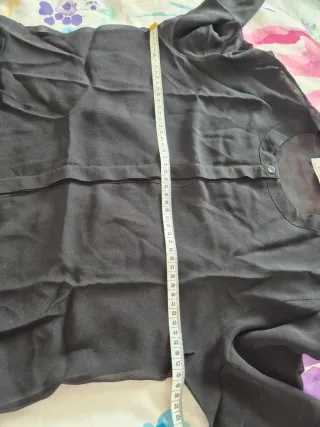 Camicia Falconeri 100% seta nera S