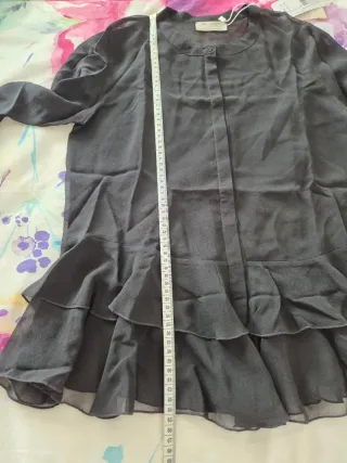 Camicia Falconeri 100% seta nera S