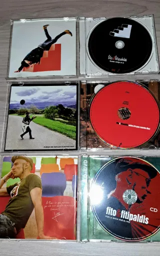 Lote 3 CDs Fito & Fitipaldis