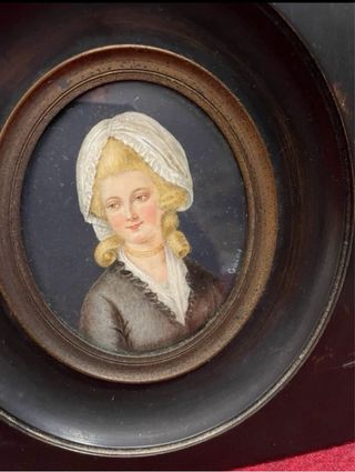 Miniatura Pintada Guasch año 1800