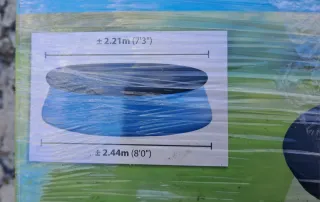 Lona Cubrepiscinas Azul