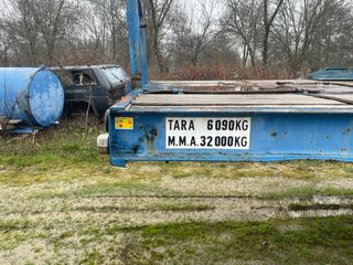 Remolque góndola de dos ejes