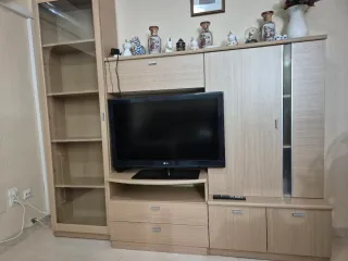 Mueble de TV y Librería