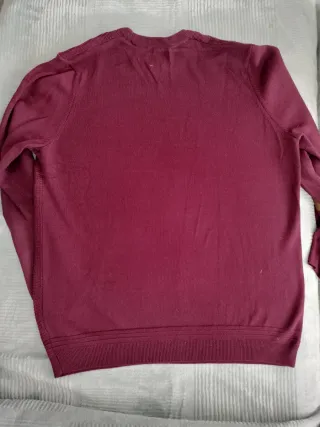 Jersey Zara Algodón Rojo