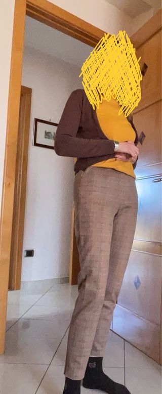 Pantaloni quadri OVS taglia 42