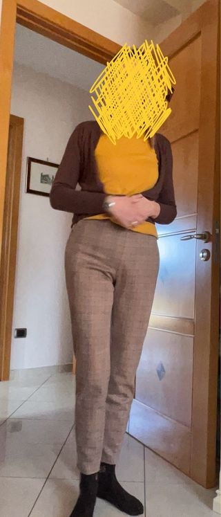 Pantaloni quadri OVS taglia 42