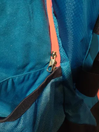 Mochila Adidas Gigante Azul Naranja