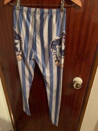 Leggings Harry Potter Rayas Azul y Blanco