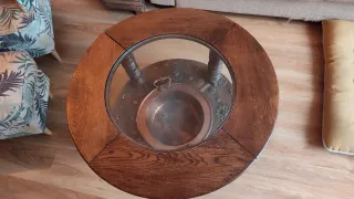 Mesa brasero antiguo muy bonito