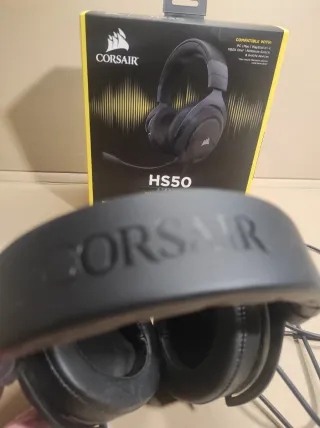 Auriculares Gaming Corsair HS50 Negro