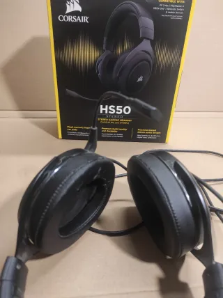 Auriculares Gaming Corsair HS50 Negro