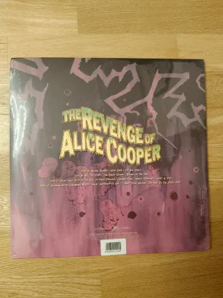 Vinilo Alice Cooper Revenge Picture Disc limitado