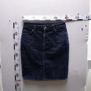 Falda vaquera Zara azul