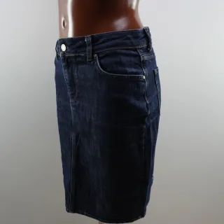 Falda vaquera Zara azul