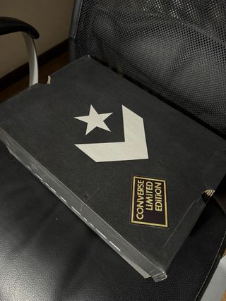 Converse All Star Piel Vintage Gris/Blanco