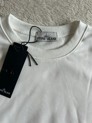 Maglione Stone Island Bianco Taglia M